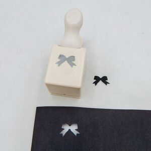 Martha Stewart Crafts Medium Solid Bow Punch Paper Scrapbooking Cardmaking